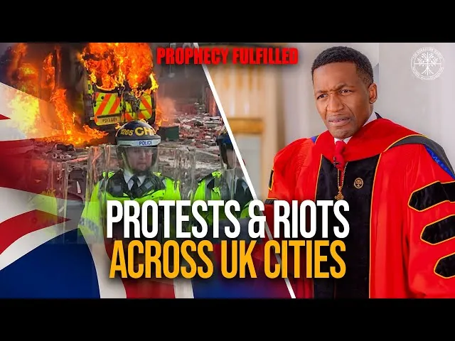 Protests and Riots Across UK Cities - Uebert Angel